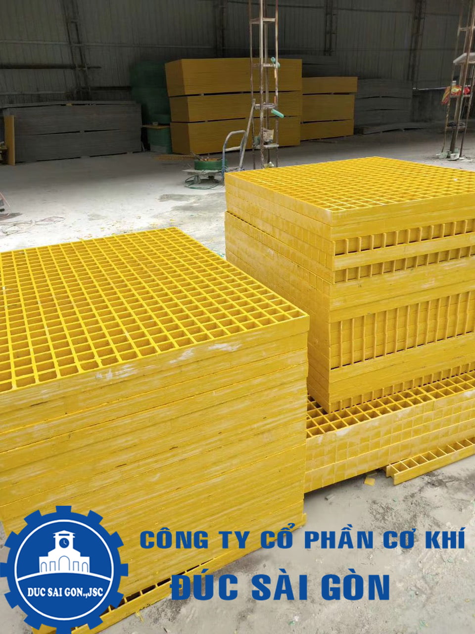 tấm lưới composite FRP