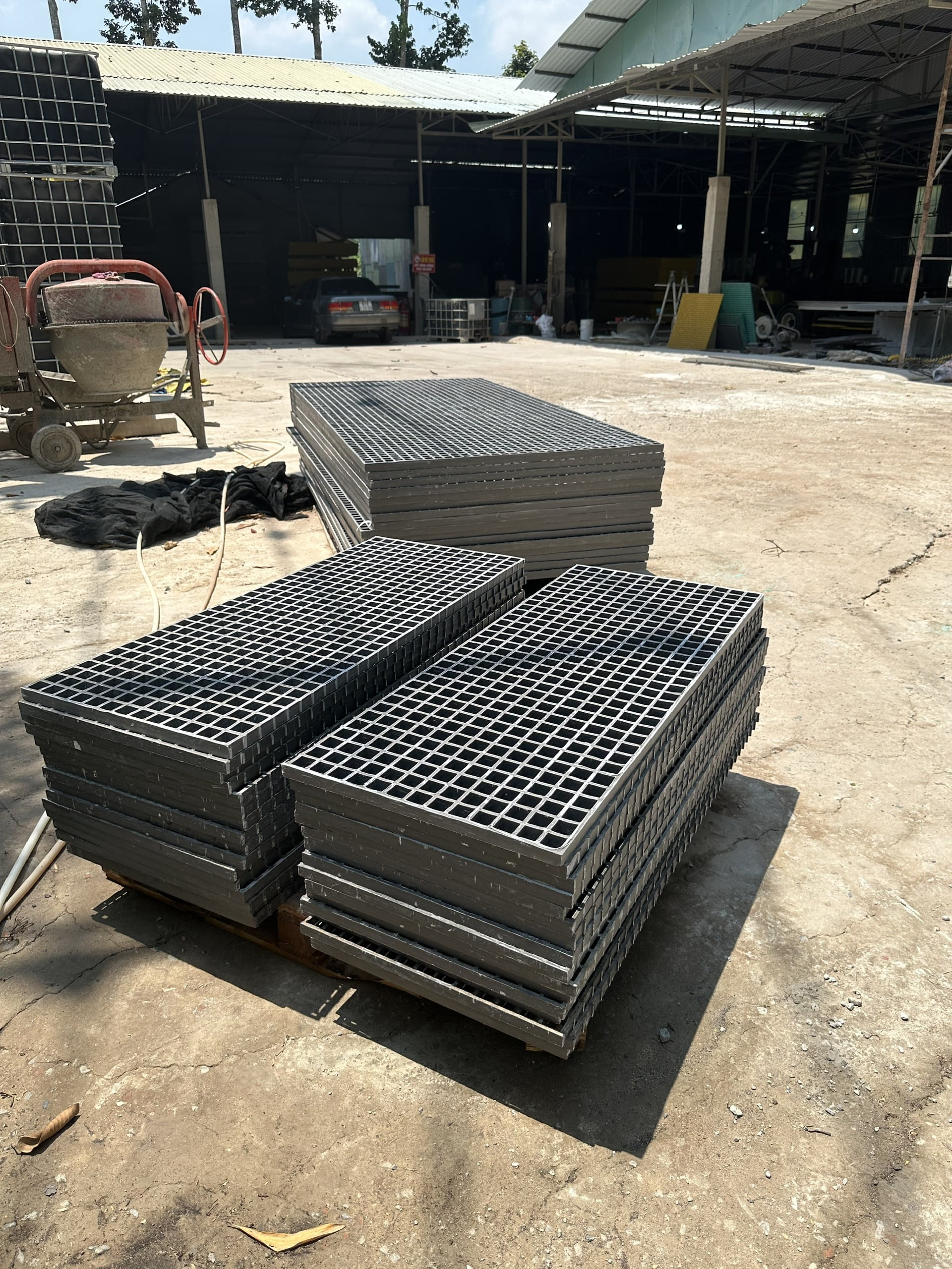 tấm grating composite FRP